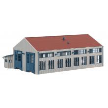 Faller 222107 N Modern 2-stand locomotive shed 191 x 110 x 76 mm