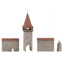 Faller 232171 N Old Town Tower with Wall 132 individual parts