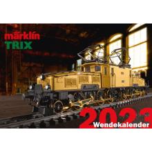 Märklin - Trix 2023 Wendekalender - Die eine Seite Märklin und die andere Seite Trix