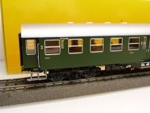Brawa 46106 H0 Reisezugwagen B4yge-58 Umbauwagen grün der DB Ep.III