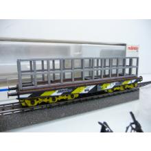 Märklin 4868 H0 Schwerlastwagen beladen mit Steinen ÖBB 973 2 805-3 Ep. IV