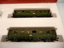 Roco 04062S H0 5-teiliges Set Donnerbüchsen der DRG Epoche II grün TOP in OVP