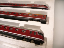 Lima 149808 G H0 3-teiliger Dieseltriebzug BR 613 der DB rot Epoche IV TOP in OVP