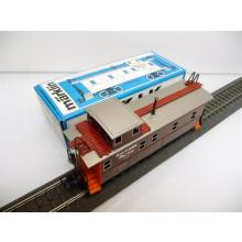 Märklin 4563 H0 US Caboose freight train support car Southern Pacific sheet metal from 1983 like brand new