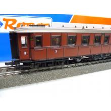Roco 44545 H0 Personenwagen Württemberg 3.Kl. Ep. I rotbraun