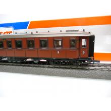 Roco 44545 H0 Personenwagen Württemberg 3.Kl. Ep. I rotbraun