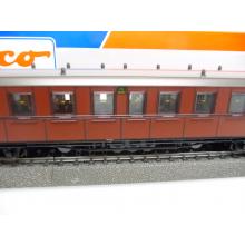 Roco 44545 H0 Personenwagen Württemberg 3.Kl. Ep. I rotbraun
