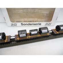 MD 402 Set 3-teilig Rungenwagen beladen mit 