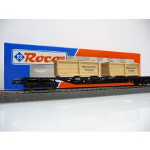 Roco 46781.A H0 Güterwagen Maschinenfabrik Esslingen der DB IV Sgjs