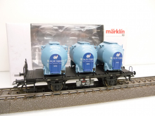 Märklin 48158 H0 Behältertragwagen BT10 KNORR der DB Ep. III Insider Jahreswagen 2008 TOP in OVP