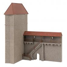 Faller 130691 H0 Altstadtmauer-Set Schildmauer - Epoche I 205 x 128 x 241 mm