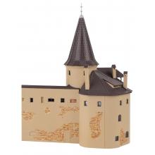 Faller 130825 H0 Pulverturm mit Wehrgang Ep. I 205 x 150 x 260 mm