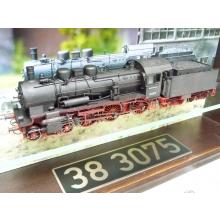 Märklin 37032.100 H0 Dampflokomotive BR 38 der DB Epoche III Digital gealtert Telex - Sondermodell für Vedes