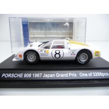 Ebbro 43374 1:43 Porsche 906 1967 Japan Grand Prix Carrera 6 - Neuware in OVP