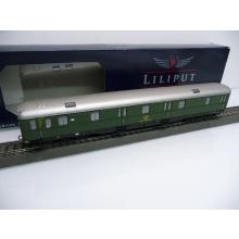 Liliput L383801 H0 Apron car Post4üe of the DB 5183 Cologne green Ep. IIIa