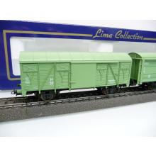 Lima L303176 H0 2-teiliges Güterwagen Set Typ Gmhs + Habis HENKEL der DB TOP OVP