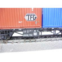 Märklin 4768 H0 Container wagon 2x20 ft Container TFG Ep. IV like brand new!!