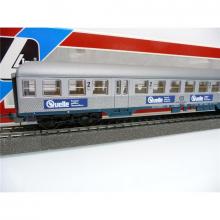 Lima 30 9145 S04 H0 passenger car 2nd class. SOURCE of the DB Bnb 719 silver