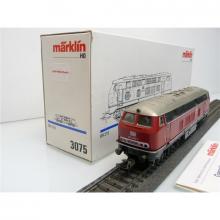 Märklin H0 3075 diesel locomotive BR 216 025-7 DB Ep. IV old red