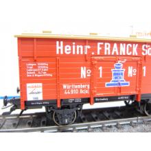 Märklin 46969 H0 Klappdeckelwg Franck Söhne Jahreswagen 1996 rot  TOP in OVP
