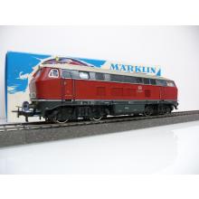 Märklin H0 3075 diesel locomotive V 216 025-7 DB from 02 1970 old red Ep. IV