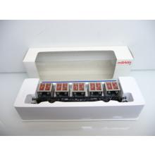 Märklin 4767 H0 Behälter-Tragwagen der DB Lgjs 598 VON HAUS ZU HAUS