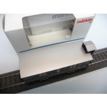Märklin 4507 H0 Paketpostwagen m BrH der DRG 3 206 110mm grün  wie ladenneu !!