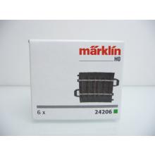 Märklin 24206 H0 Gebogenes C-Gleis R2 = 437,5 mm / 5,7°