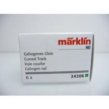 Märklin 24206 H0 Gebogenes C-Gleis R2 = 437,5 mm / 5,7°