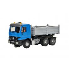 Viesmann 8000 H0 CarMotion basic starter set, MB ACTROS dump truck with rotating lights
