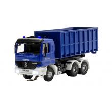 Viessmann 8070 H0 THW MB ACTROS 3-achs mit Abrollcontainer und Rundumleuchten