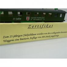 Sachsenmodelle 18571 H0 Personenwagen 25 Jahre Grafschaffter Modeleisenbahn Club Nordhorn E.V. 94