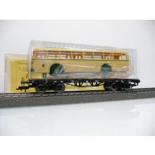 Fleischmann 85 5286K H0 Rungenwagen der DB Ep. III SSk 07 Oberleitungsbus ÜHIIIs