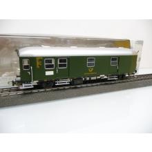 Piko 53262 H0 Postwagen Post-c/13 6216 Han der DB Ep. III grün