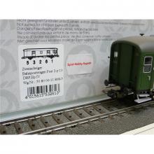 Piko 53261 H0 2-achsiger Bahnpostwagen Post2-p/13 der DBP Ep. IV grün