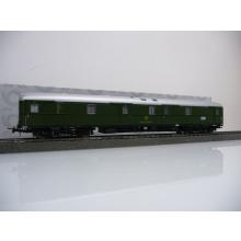 Dingler H0 Bahnpostwagen / Personenwagen der Deutschen Bundespost 5901 Post4e grün