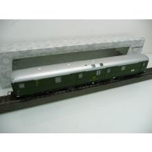 Dingler H0 Bahnpostwagen / Personenwagen der Deutschen Bundespost 5901 Post4e grün