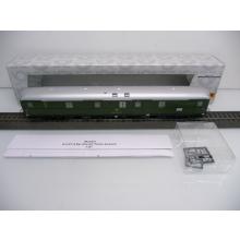 Dingler H0 railway postal car / passenger car of the Deutsche Bundespost 5901 Post4e green