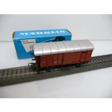 Märklin 4605 .2 H0 Gedeckter Güterwagen der SBB 46081 braun aus 1969  in OVP