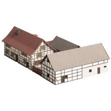 Faller 282800 Z Dreiseithof 135x95x47mm 165 Teile Ep. I