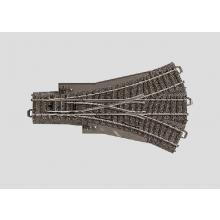 Märklin 24630 H0 Dreiwegweiche C-Gleis 188,3mm 24,3 Grad mit 2 Antrieben wie neu !!