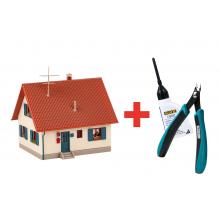 Faller 195602 H0 Promotional set Bastelhaus with glue and accessories