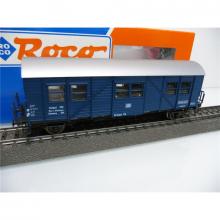 Roco 46127 H0 Wohn- und Schlafwagen zum Gleisbau der DB 7618 blau
