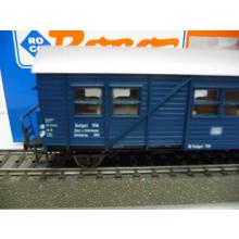 Roco 46127 H0 Wohn- und Schlafwagen zum Gleisbau der DB 7618 blau