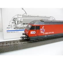Märklin 83460 H0 electric locomotive series 460 Re 4/4 Ep. VI red