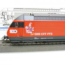 Märklin 83460 H0 Elektrolokomotive Serie 460 Re 4/4 Ep. VI rot