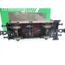 Sachsenmodelle 16044 H0 Kalkkübelwagen der DRG 519 091 braun