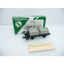 Sachsenmodelle 16046 H0 lime bucket wagon of the DR 20-30-040-0100-9 gray