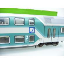 Sachsenmodelle 18687 H0 Doppelstockwagen der DB Kl. 1/2 36-35 001-7 DABz türkis