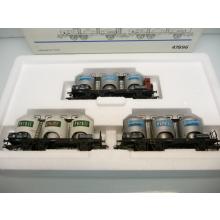Märklin 47896 H0 Silowagen-Set 3 teilig Henkel Düsseldorf  wie ladenneu in OVP !!